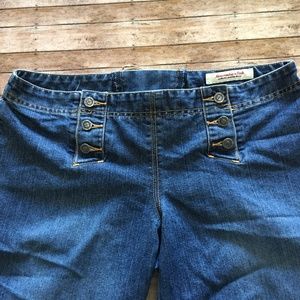 Abercrombie & Fitch unique Sailor jeans size 8